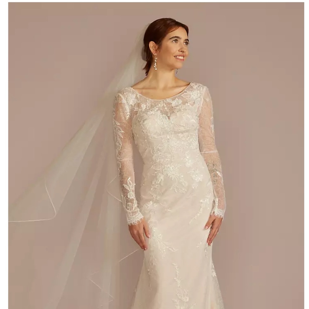 Melissa Sweet Ivory Lace Bridal Gown